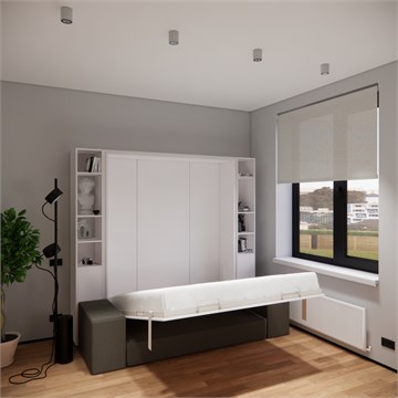 КРОВАТЬ-ТРАНСФОРМЕР 160х200 со СТЕЛЛАЖАМИ 1822